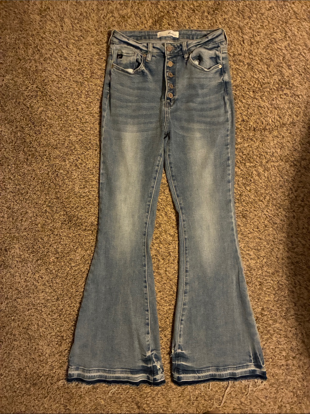 Kancan Zoey High Rise Super Flare Jeans -Size 28